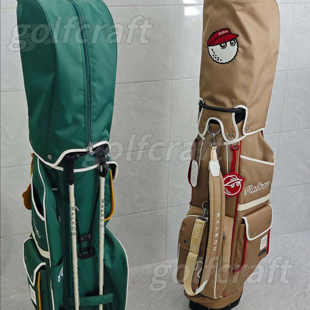 Golf Bag Designer Bag Malbns Sports Bag Unisex Male And Female Equipment Waterproof Lightweight Shoulder Standard Large Capacity 5 Hole With Cover Clubzen Club_