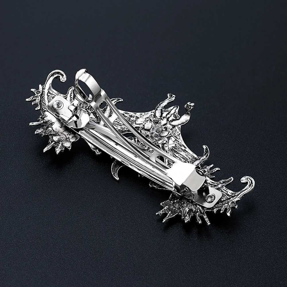 Vintage Wicca Bat Hairpins for Women Witch Hair Stick Metal Headwear Halloween Party Hair cessories Gothic Female Jewelry Gift L250928CFAA