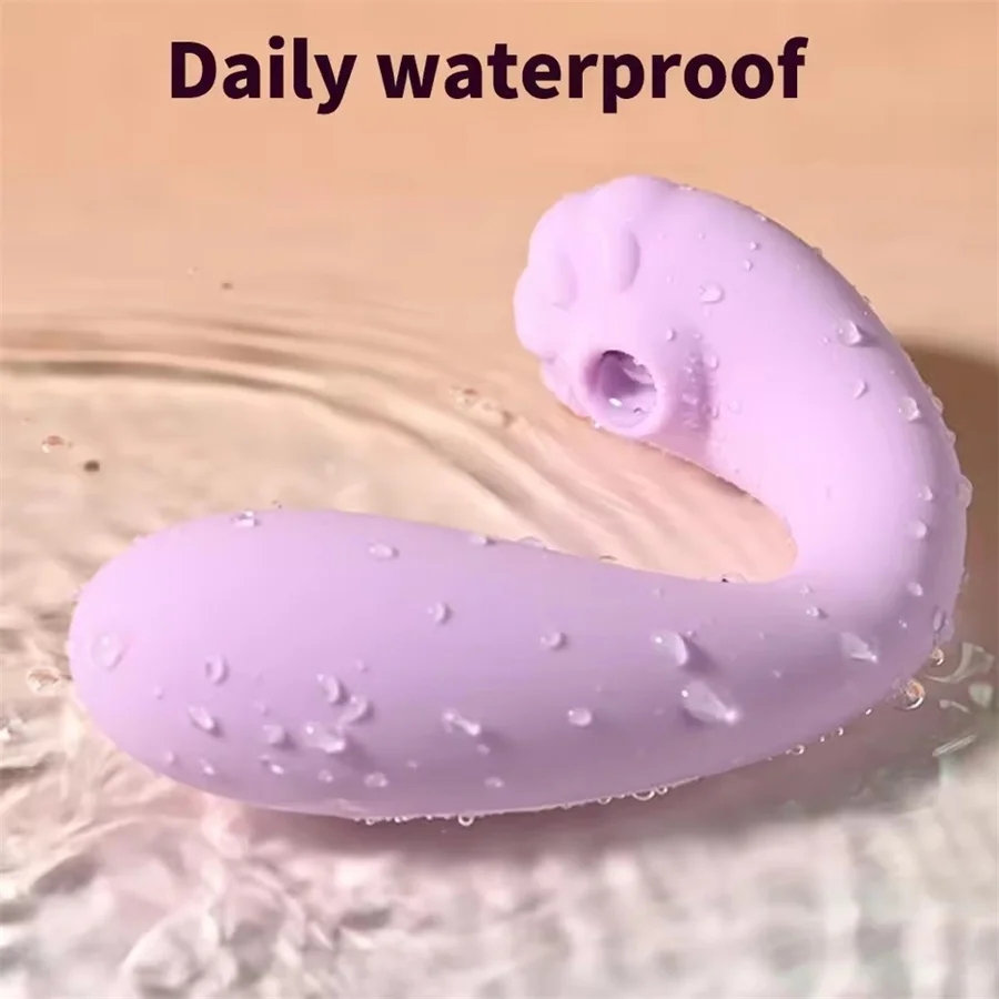 Adult toy wearable nipple clitoral silicone stimulation vibrator with remote suction vibration masturbation device LL-25001