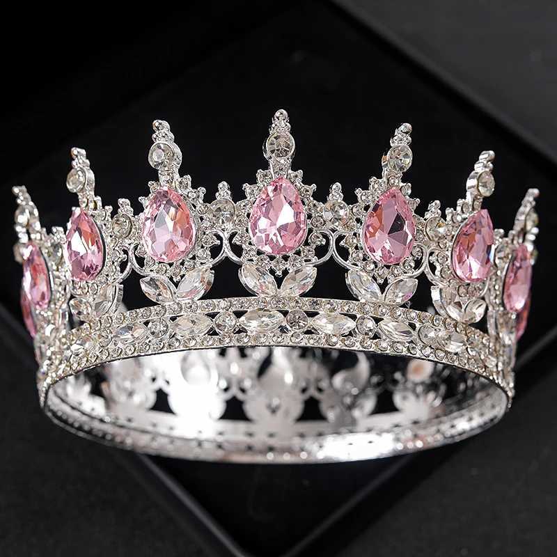 Baroque Crystal Tiaras And Crowns Rhinestone Prom Diadem Headband Crown Bridal Wedding Hair cessories Jewelry Crown Tiara Gift L250928VL6K