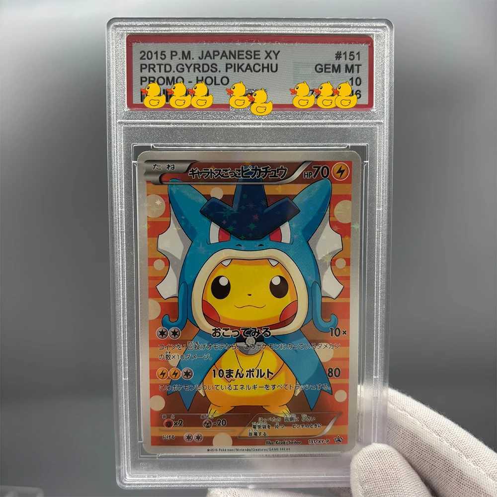 DIY Card Collection Card 2016 PM JPN XY PROMO PONCHO WEAR 10Points Card Anime Game Gift L250929QP0T