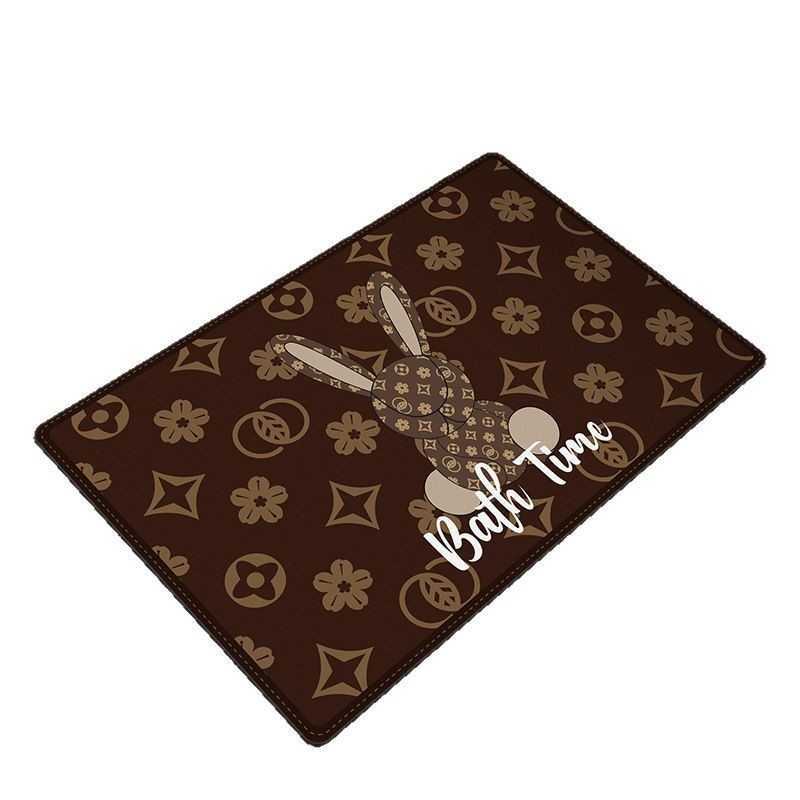 Trendy Bathroom Mat Diatomaceous Earth Water Absorption Mat Bathroom Foot Mat Washroom Toilet Entrance Door NonSlip Carpet C250929