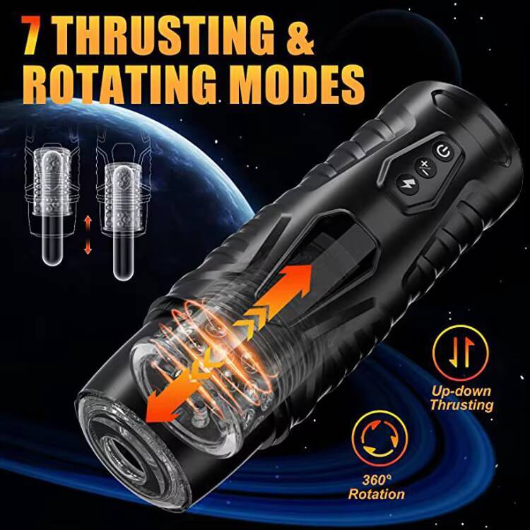 7 Frequency Sucking and Rotating Adult Masturbator Machine Man Cup for Selfgratification