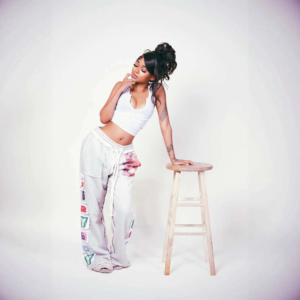 Women's Fashion Bottoms Street Style Letter Patch Casual Drawstring Pants Clothing Trousers