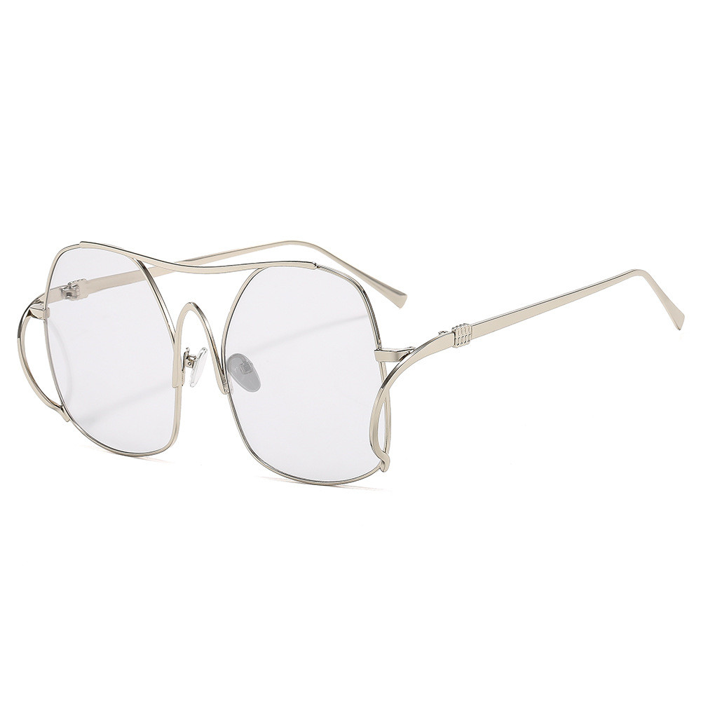 Designer Sunglasses For Men Women Men Oversized Frame Dance Party Sunglasses UV400 Protection Sunglasses Luxury Polarized Goggle Pilot PC Frame Eyewea