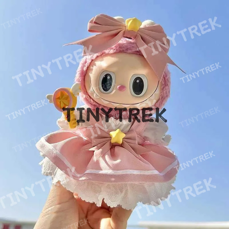 Korean Kpop Exo Labubu idol skiing doll fan costume set W250301