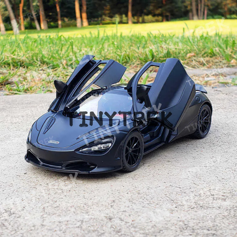 Diecast Cars 1 32 Alloy McLaren 720S Spider Sports Limited Edition Metal Car Model Collection Children's Birthday Gift ToyJ230228