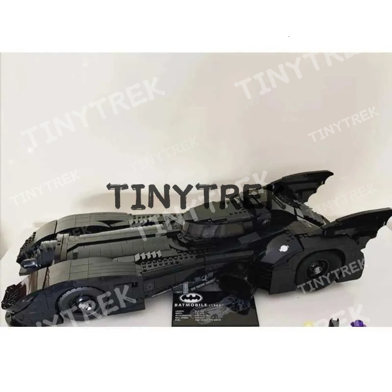 In Stock Building Blocks Super Hero Model 1989 Batmobile Car 76139 7188 6229 Bricks Toys For Boys and Girls GiftsXJ241029 L250805