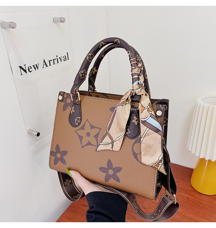 Fashionable casual bag presbyopia tote special bag retro large capacity single shoulder bag wide shoulder strap trendy bag Free Shipping