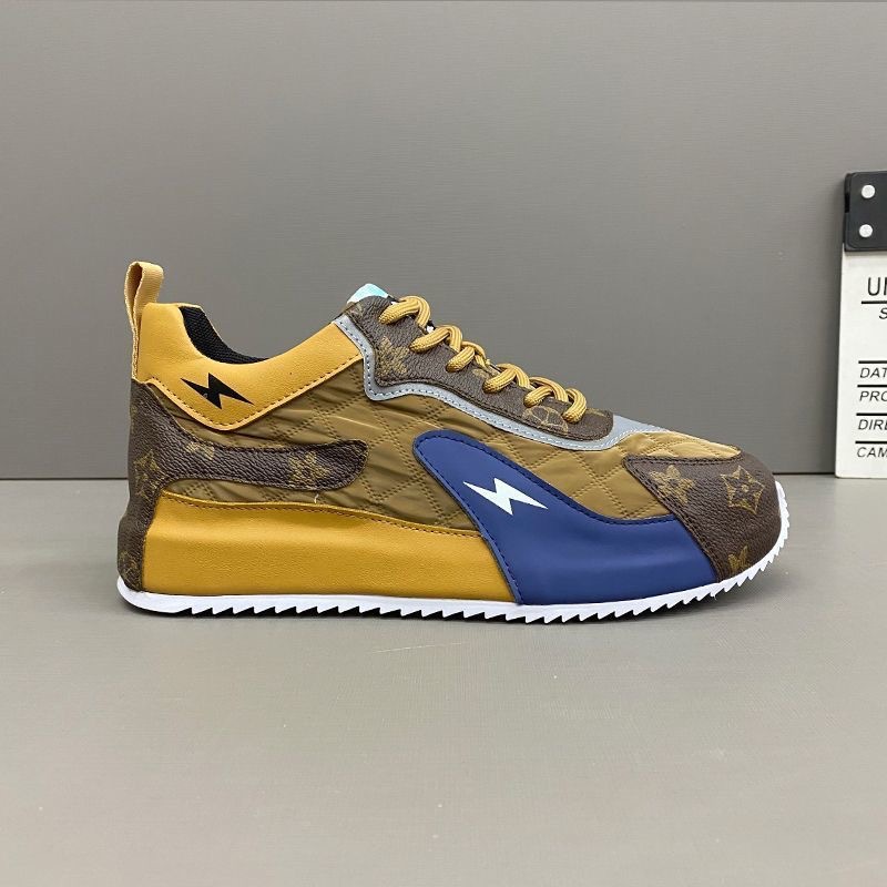 Designer shoes free shipping Autumn new fashionable and versatile casual shoes height increasing comfortable sports shoes for men black white red grey