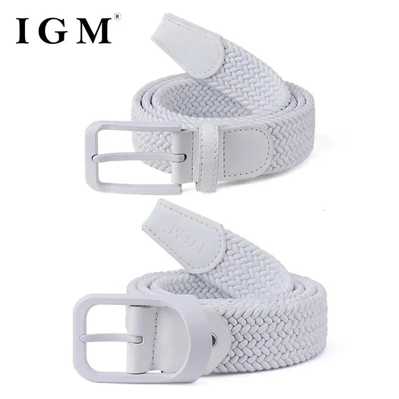Golf Belt Men and Women Summer Canvas Woven Leisure Sports Elastic Joker Advanced Waistband 250929