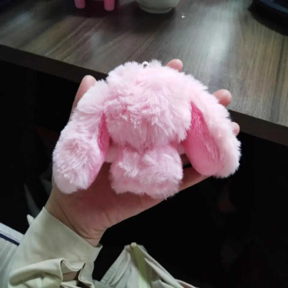 Sanrio Hello Kitty Doll Pendant Keychain Cartoon Lopeared Rabbit Kitty Cat Doll Pendant Keychain Bag Accessories Car Keychains H251124