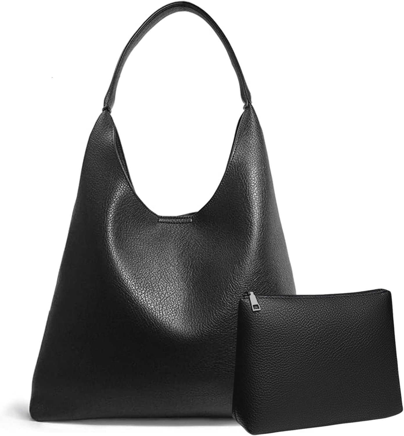 2025 Slouchy Tote Bag for Women Leather Hobo Bag Soft Vegan Leather Tophandbag Shoulder Bag Handbag Underarm PurseW250930