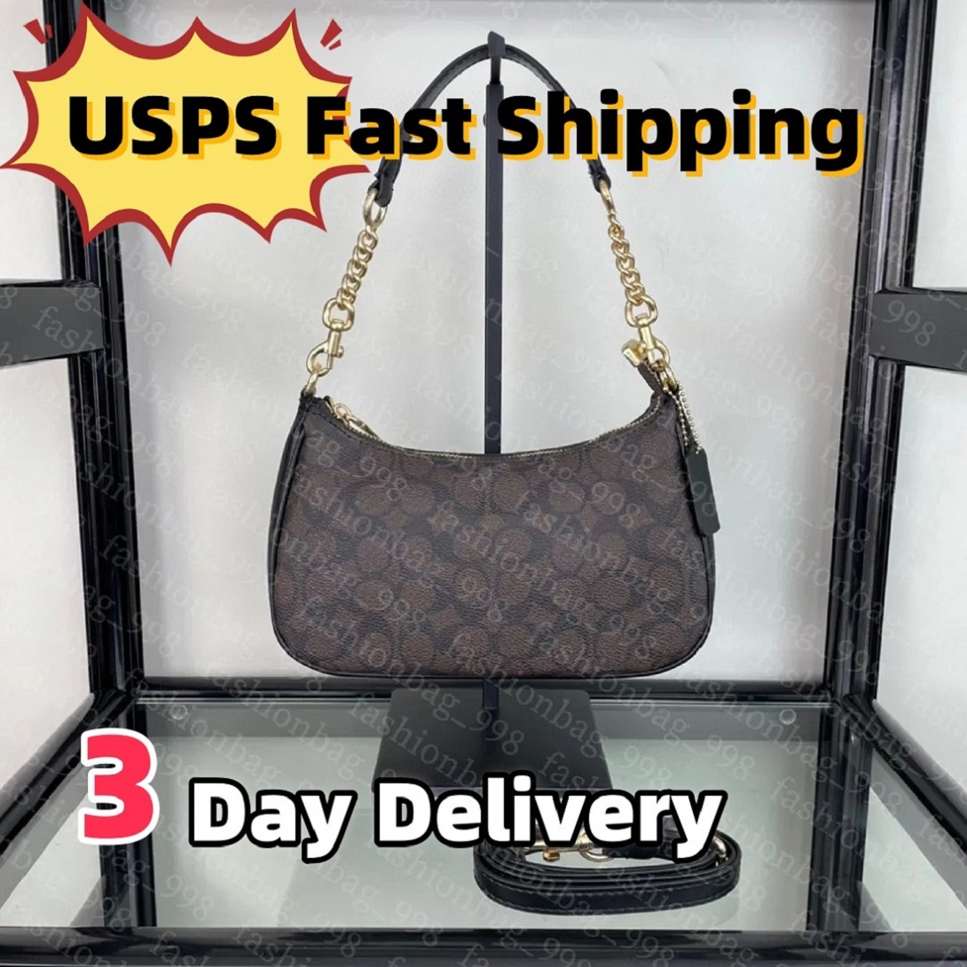 Designer Bags Shoulder Bags crossbody bags Underarm Small wallet bag Handbags Women Half-moon ladies Baguette Purse Chain Strap Croissant bag Chain Bag dhgate bag