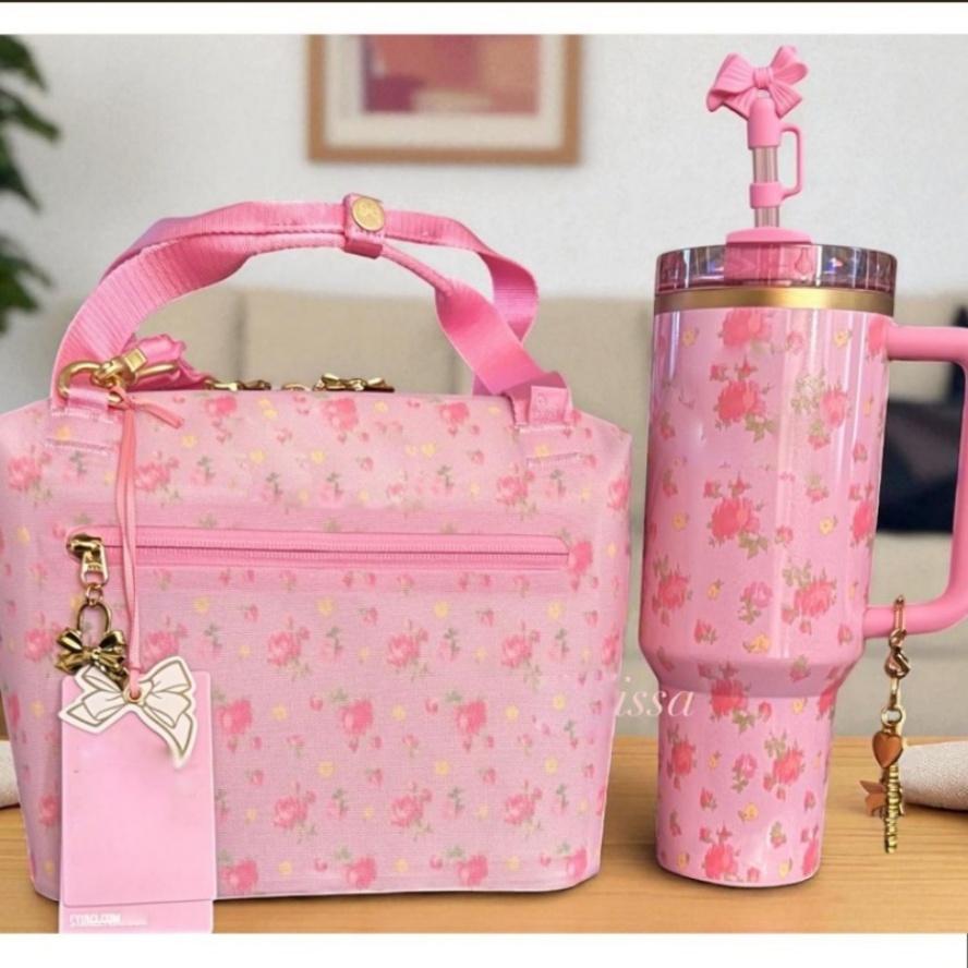 Ship From US All Day Julienne Mini Soft Cooler Bag Lunch Bag Boxes 40oz Water Bottles Tumbler Ibiza Sunset Limited Edition Christmas Gift