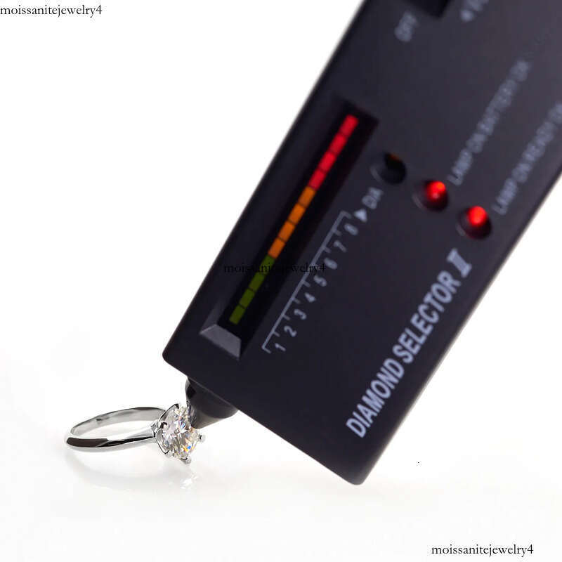 pass dia tester 1ct VVS moissanite for women making of sterg sier love ring designer girl wedding engagement rings mens jewelry woman gift