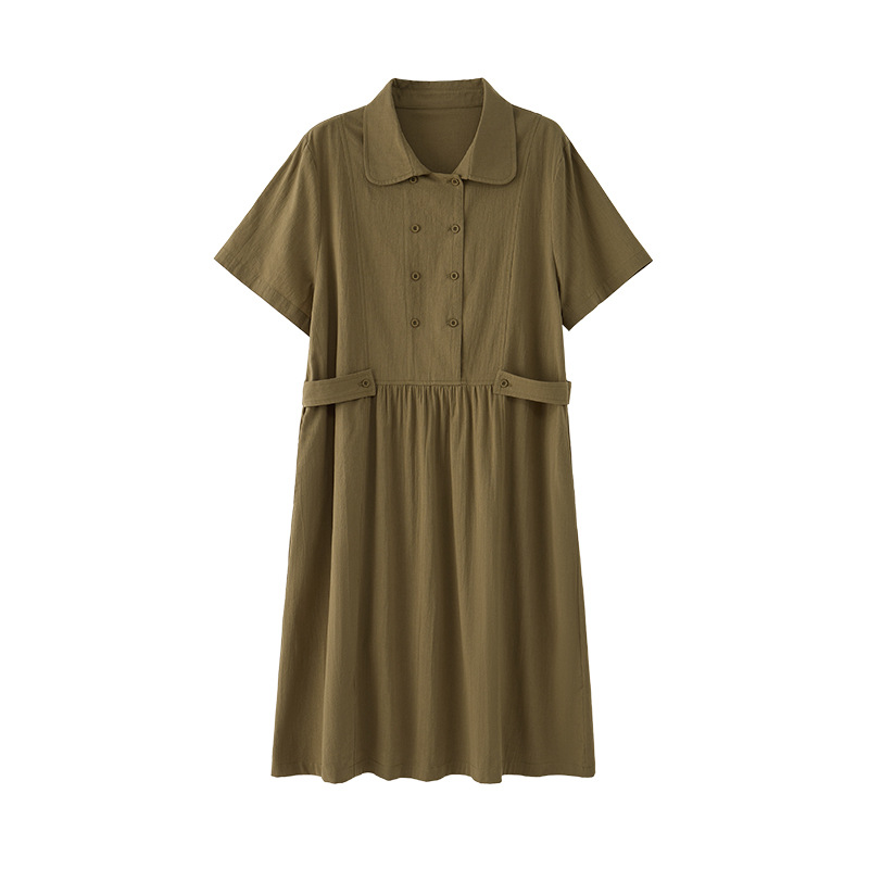 SL131 Halter Neck Pleated Hip-Wrap Ruffled Hot Style Dress