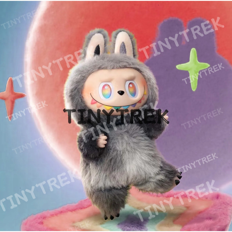 Top Quality Labubu Anime Character Chair Stuffed Plush Animals Series PVC Pendant Doll Model Monster Key chain Copy Toy Birthday Christmas