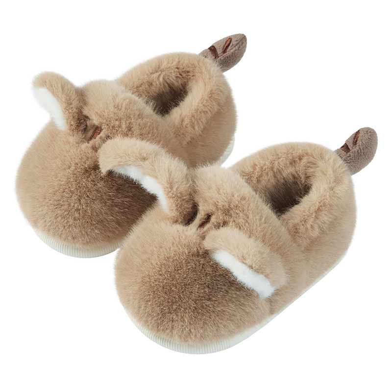 Children's Plush Cotton Shoes Male and Designer Female Children's Shoes Designer Shoes Cat Children's Cotton Slippers Autumn New Luxury