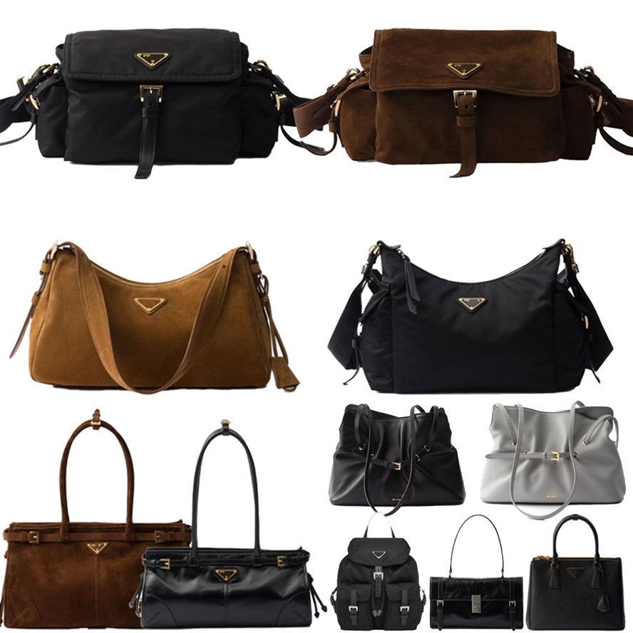 Designer Bag Luxury 2025 Explore Messenger Bag Fashion Shoulder Bags Nylon Series Bag Soft Silhouette Detachable Strap Luxury Shoulder Bag for Women Men tote bag