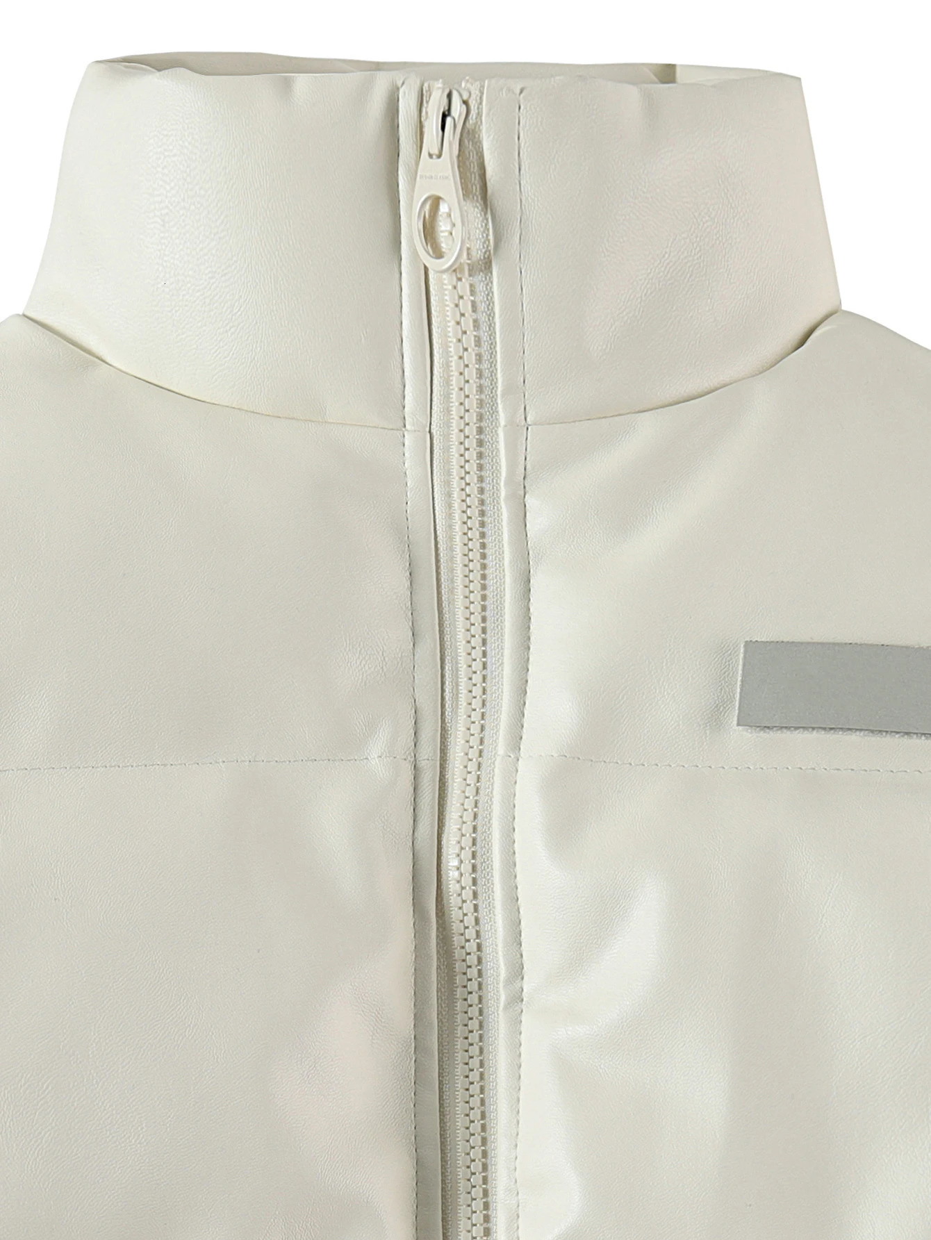 Winter thickened mens PU leather jacket drop shoulder jacket 250922