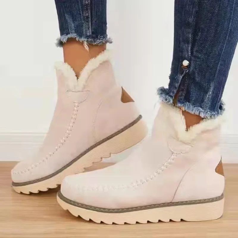 Durable Women's/Men's Fashionable Slip-On Boots with Breathable Material