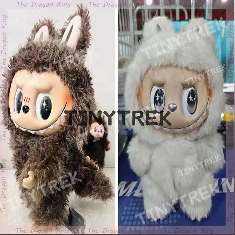 38cm Monster Labubu Zimomo Angel Creative Mokoko Pattern Vinyl Pendant Doll Model Copy Childrens Toy Birthday Gift W250419