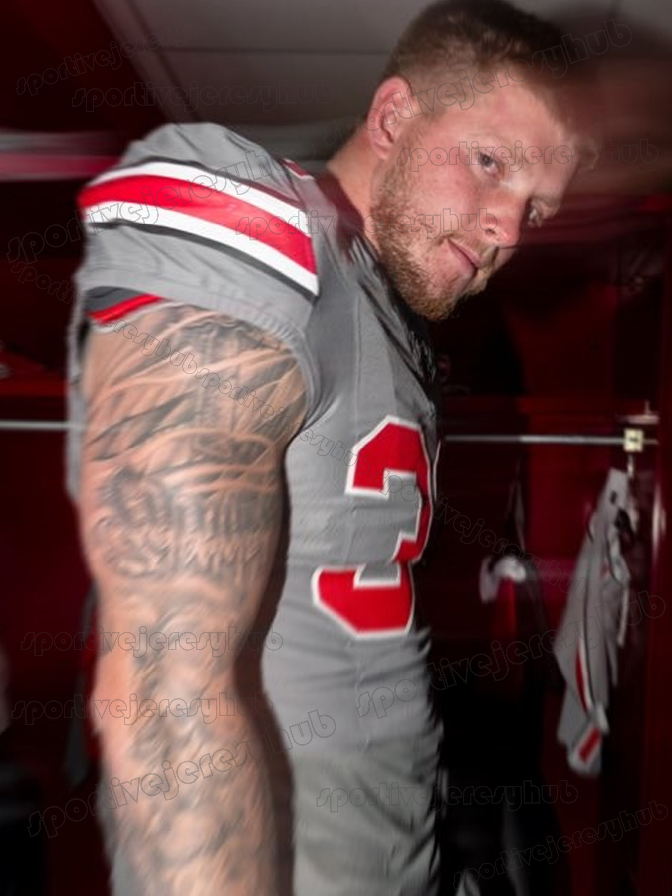 Will Howard 2025 Football Jersey Smith Judkins Egbuka Seth McLaughlin Williams Jack Sawyer Downs Julian Sayin Henderson Custom Stitched Casual Wear