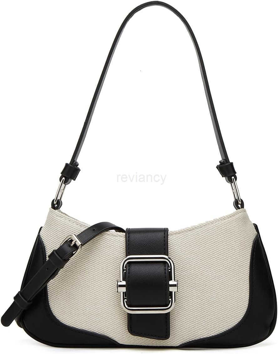 Bag for Women Canvas Shoulder Crossbody Bags Y2K Small CluTCh Totes Handbag Evening Armpit Top Handle Purse 2025W250930