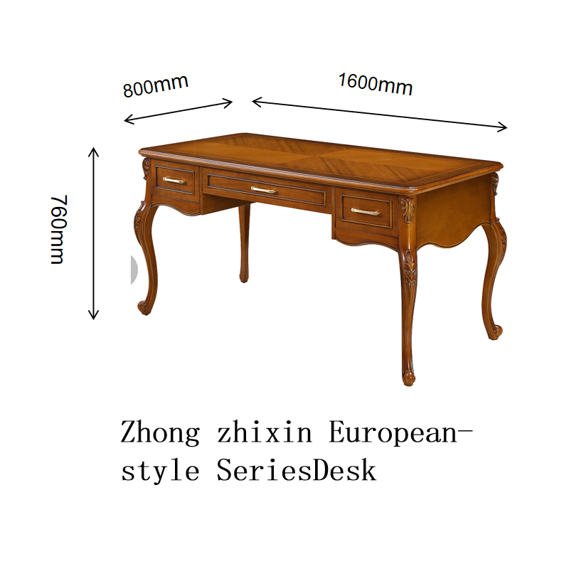 Zhong zhixin European-style Series The dining table is crafted from solid wood by a Danish designer with meticulous attention to detail