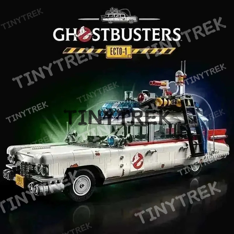 2352 Ghostbusters ECTO-1 Creative Vehicles 10274 Building Blocks and Brick Toy Cars Model Car Kit Compatible W250408