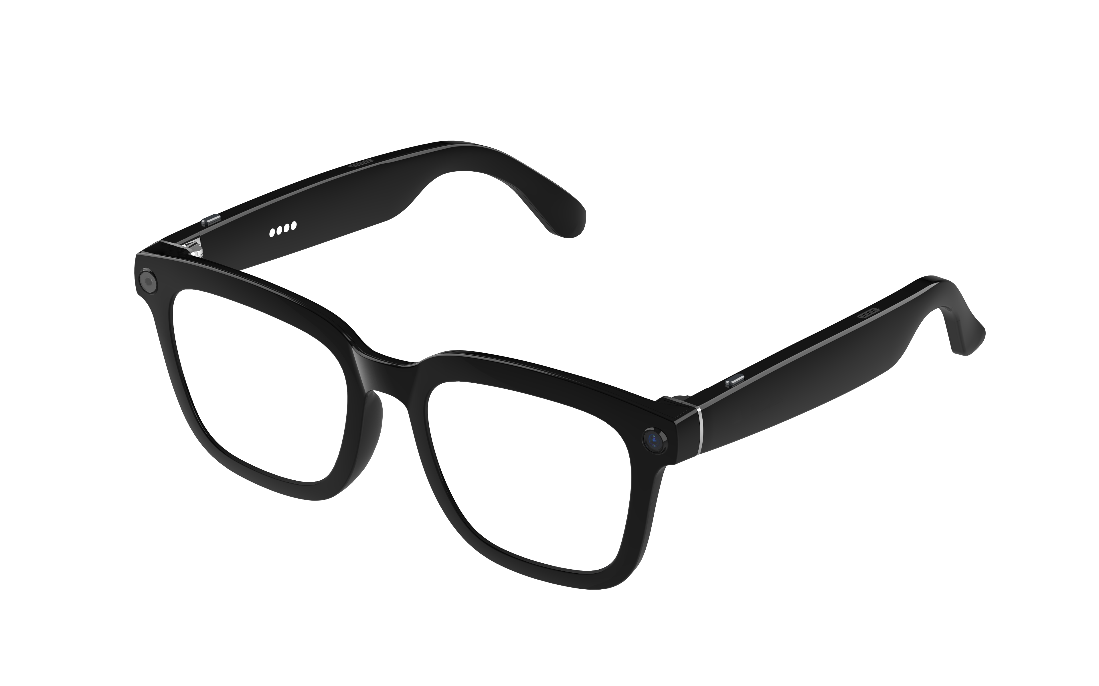 Smart Glasses with AI Real-Time Translation, 8MP Camera, 1080P Video Recording, ChatGPT DeepSeek Integration, Bluetooth 5.3, Hi-Fi Audio for Hands-Fre