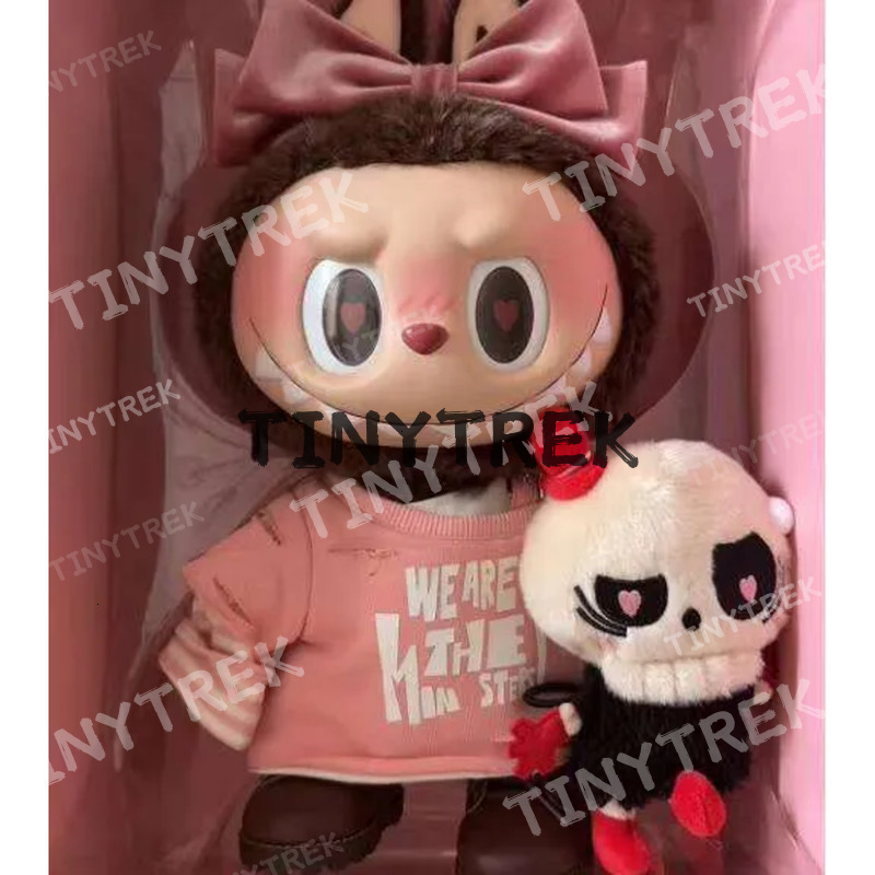 Valentine's Day Limited HighQuality Labubu Plush Edition Toy with AntiCounterfeit Code Surprise Heartwarming Gift Ornament