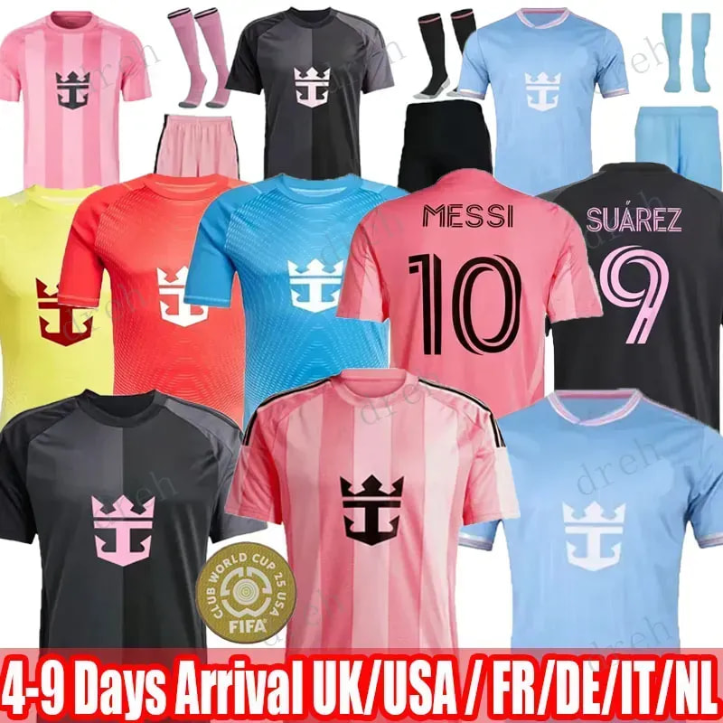 25 26 Inters MESSIS Soccer Jerseys Miamis SUAREZ Football Shirt 2024 2025 2026 HIGUAIN TRAPP PELLEGRINI Martinez FC CARRANZA PIREZ MORGAN men kids Kit Fans
