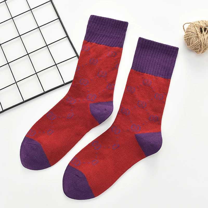 luxcury Stylish Mid-Calf Length Cotton Knee Socks with Unique Design Patterns Perfect Winter Gifts for Girls & Women