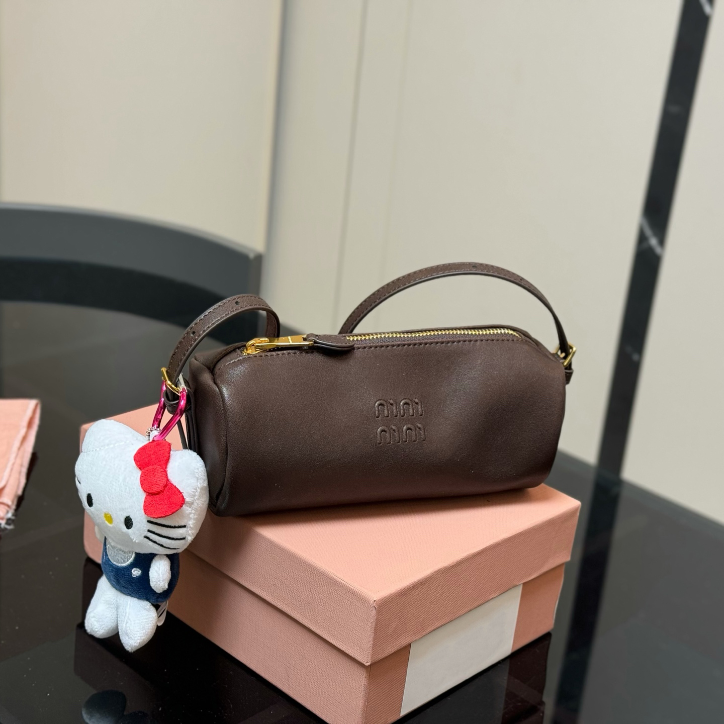 Designer bag Retro shoulder bag Women's handbag Pen holder bag New retro elegant black brown armpit bag Leather handbag Casual formal wallet