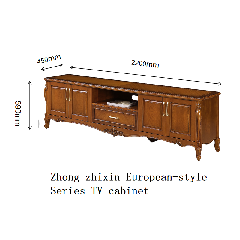 Zhong zhixin European-style Series The coffee table is made of solid wood and crafted with ingenuity by a Danish designer.