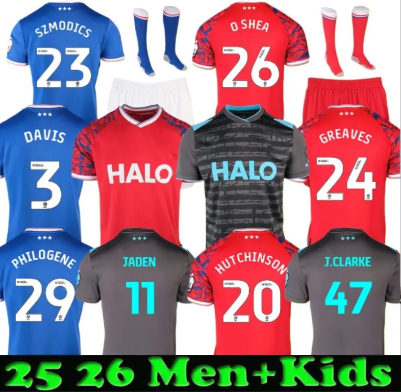 25 26 Ipswich Towns Soccer Jerseys 2025 2026Tractor Boys HOME AWAY 3rd BURNS HIRST BURNS BROADHEAD LUONGO BALL CHAPLIN Men kids football Jersey shirts Kit sets