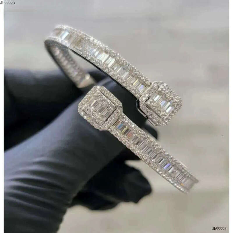Fine Jewelry Women Bracelets Bangles Sterling Sier Vvs Dia Moissanite Tennis Bracelet