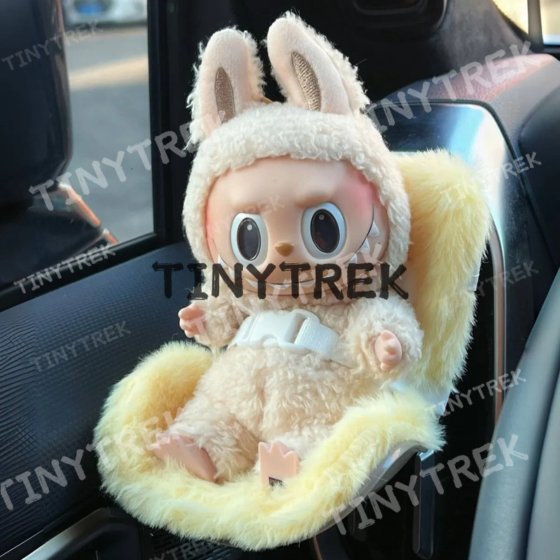 labubu Accessories Plush car air vent decoration seat with aromatherapy 18 cm inner doll available