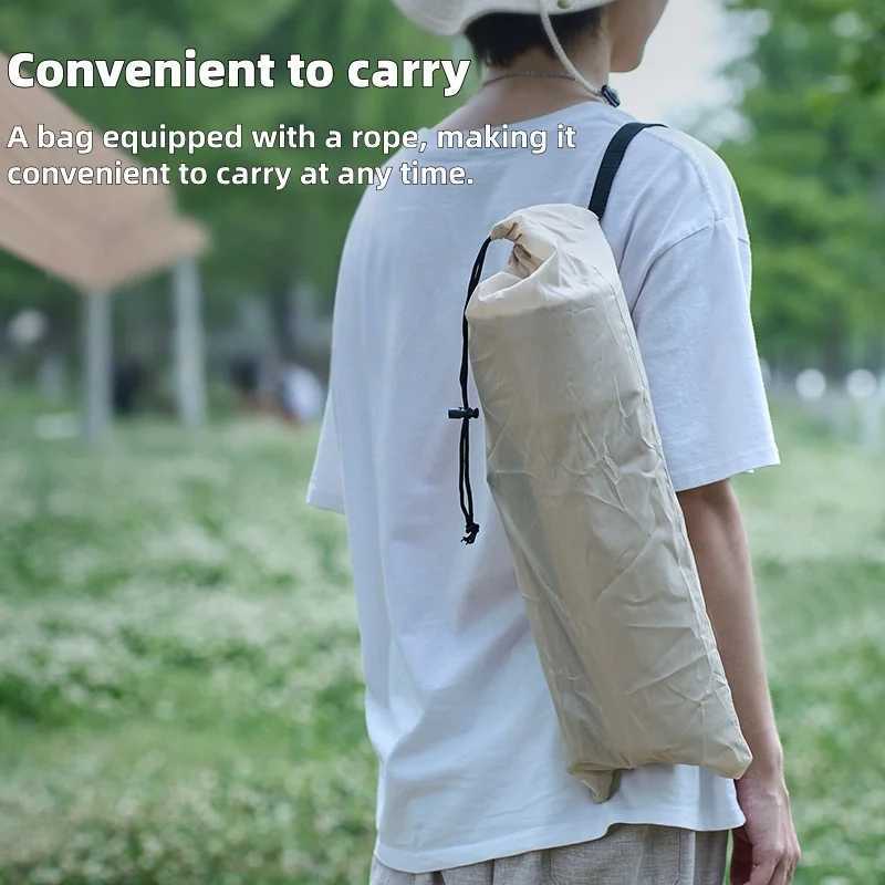 Portable outdoor foldable camping chair with adjustable backrest suitable for use on beaches gardens lawns and ground mats J250930