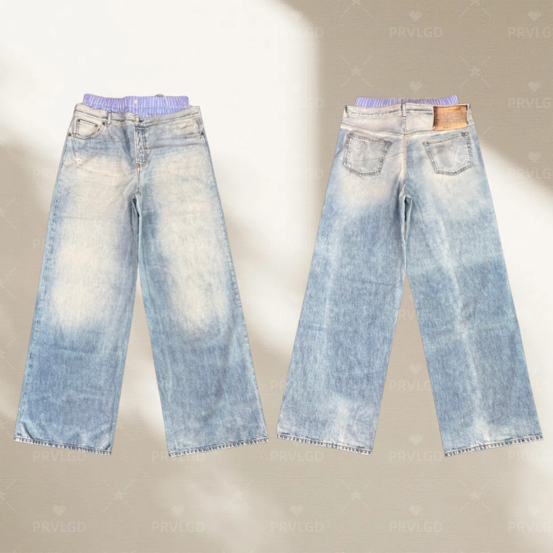 Fashion Forward Textural Jeanwear by Designers - Elevate Your Casual Look