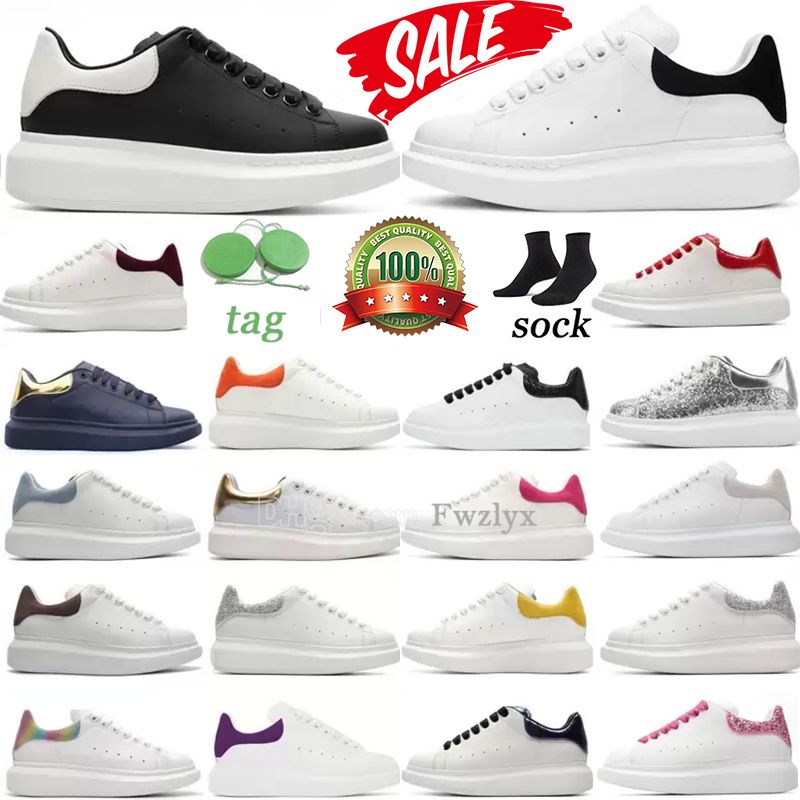 Alexander Designer Sneakers Platform Sole Leather Sneakers Men Women Trainers Rubber Platform sole Shoes Alexander Macqueen casual dress shoes winter