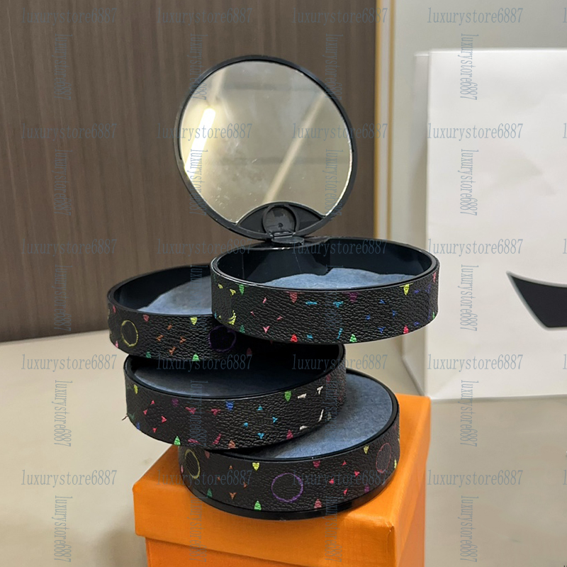 4 Layer jewelry ORGANIZER DRAWER VELVET JEWELRY Box EARRINGS BRACELET Organizer Jewelry Display BOX Jewelry BOX 250424