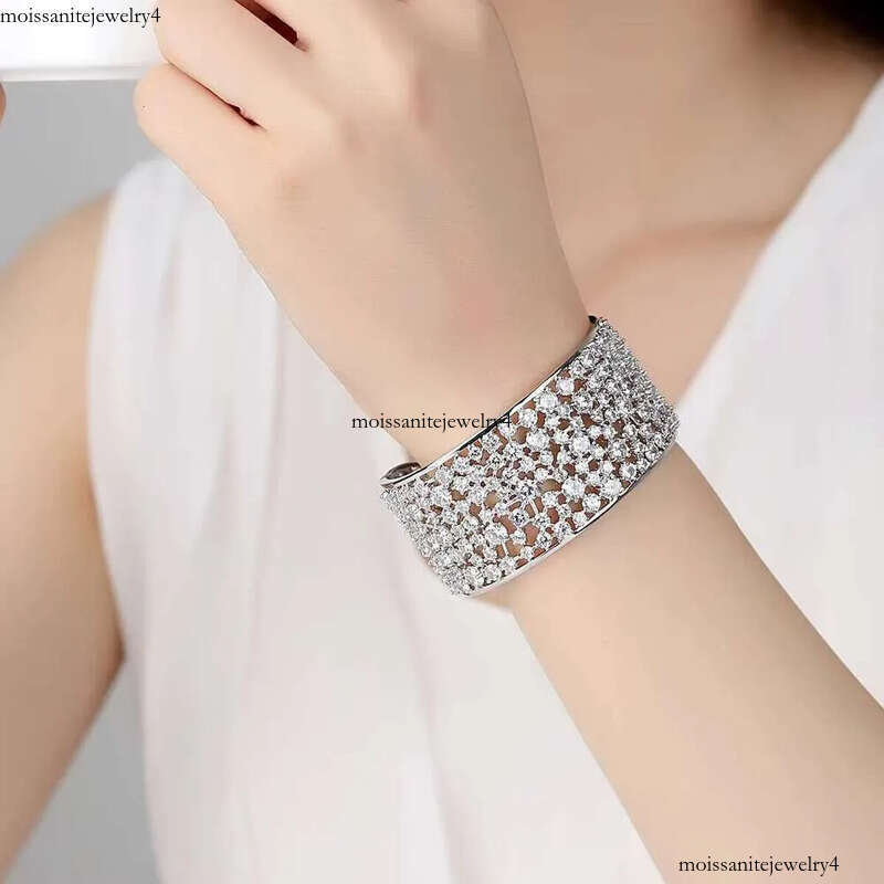 DHCollections Europe America High Grade Jewelry Inlay Multi Layer Shiny Small Zircon Adjustable Bracelet for Women Party Gifts