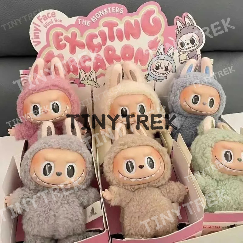 Dolls New Labubu 17cm Monster Doll Cute Gift Party Friends Multi-Color Holiday Surprise Cartoon Decoration Series Key H250116