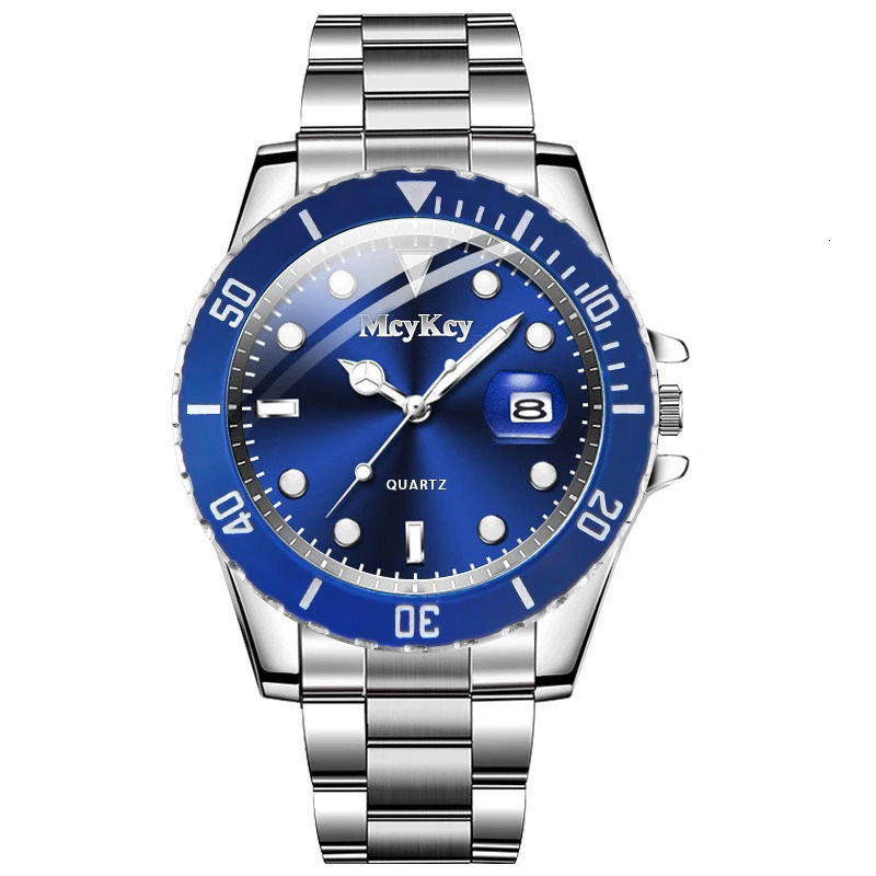 Large Dial Men Business Watches Fashion Calendar Mens Quartz Watch Reloj Hombre 250928