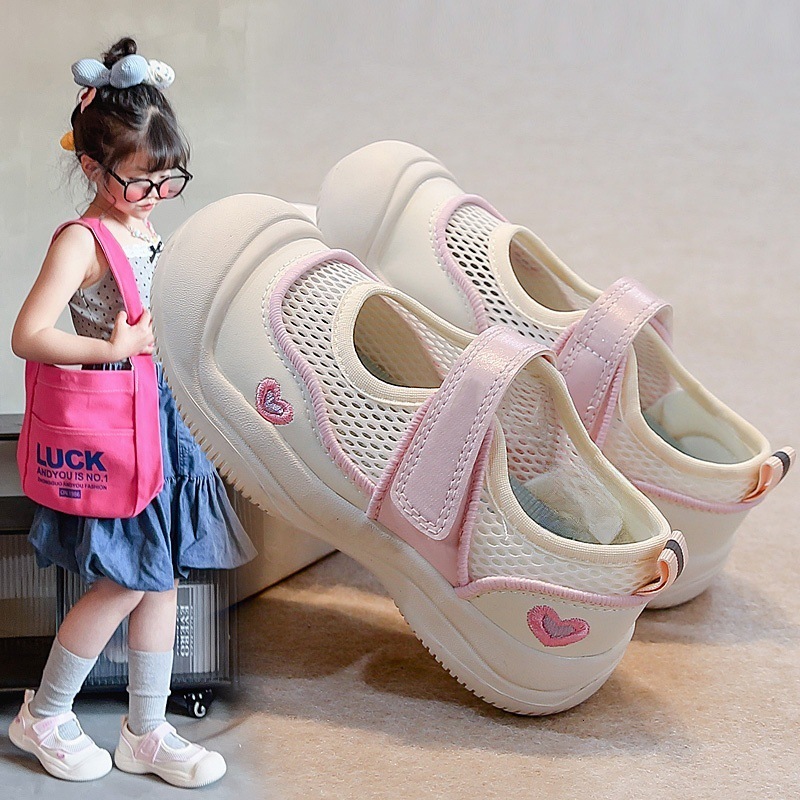 Fashion Trend Designer Shoes New Children's Breathable Sneakers Mesh White Sneakers Designer Student Autumn New Luxury Shoes Men's and Women