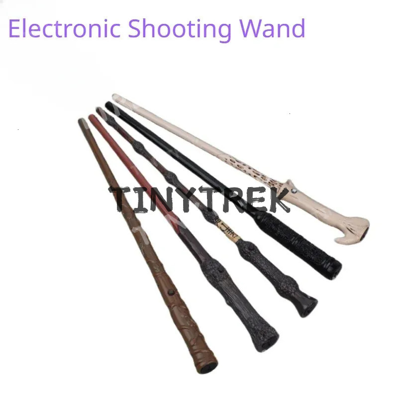 Fire-breathing Electronic Magic Wand Launches Fireball Creative Toys,Cosplay Toy Hermione Dumbledore Halloween Interesting Gift