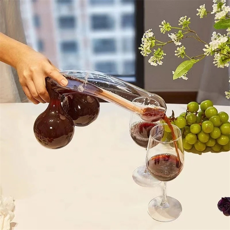 Creative Decanter Penis Glass Wine Juice Glass Whiskey Champagne y Fun Cocktail Glass Bar Ktv and Nightclub Party 240913bj